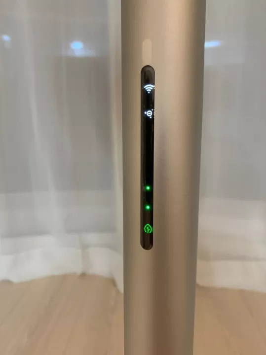 본체의 LED 사진
